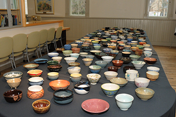 Pine Tree Potters - Empty Bowls 2019