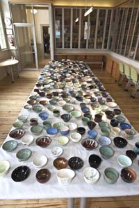 Pine Tree Potters - Empty Bowls 2014
